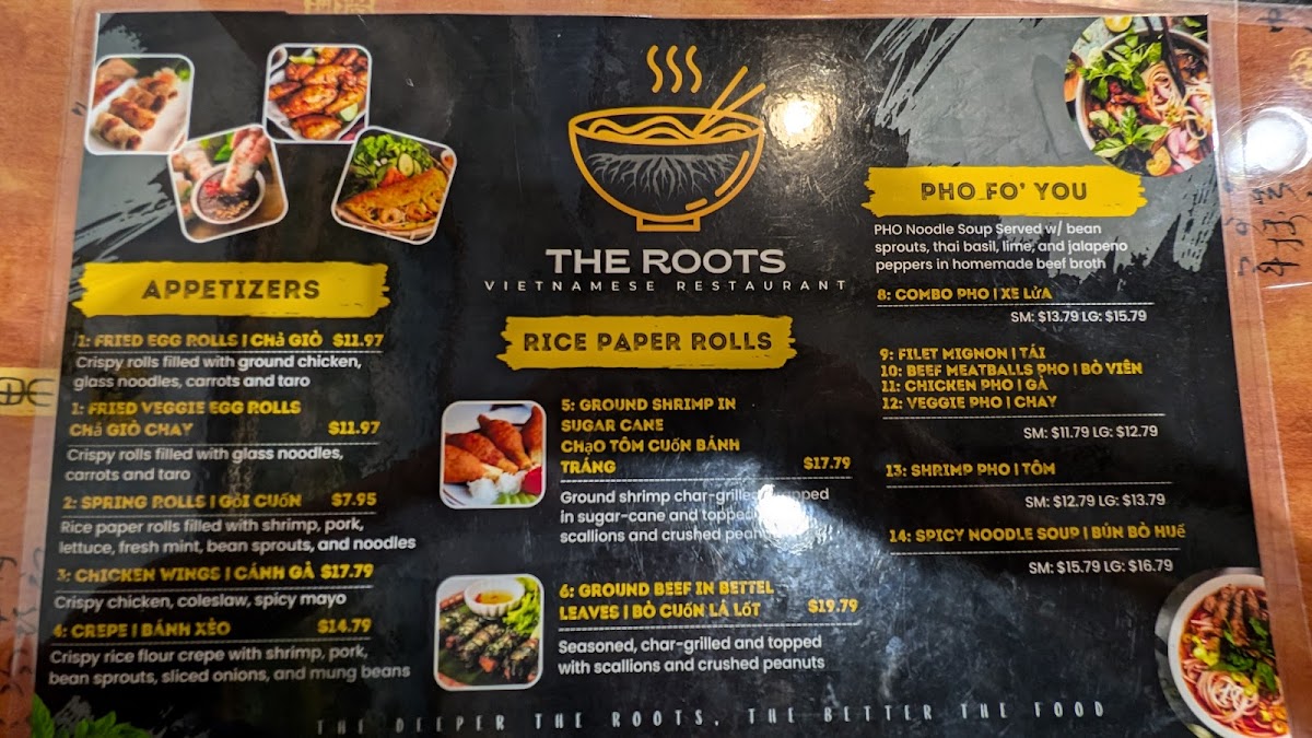 Menu The Roots Vietnamese Restaurant-4