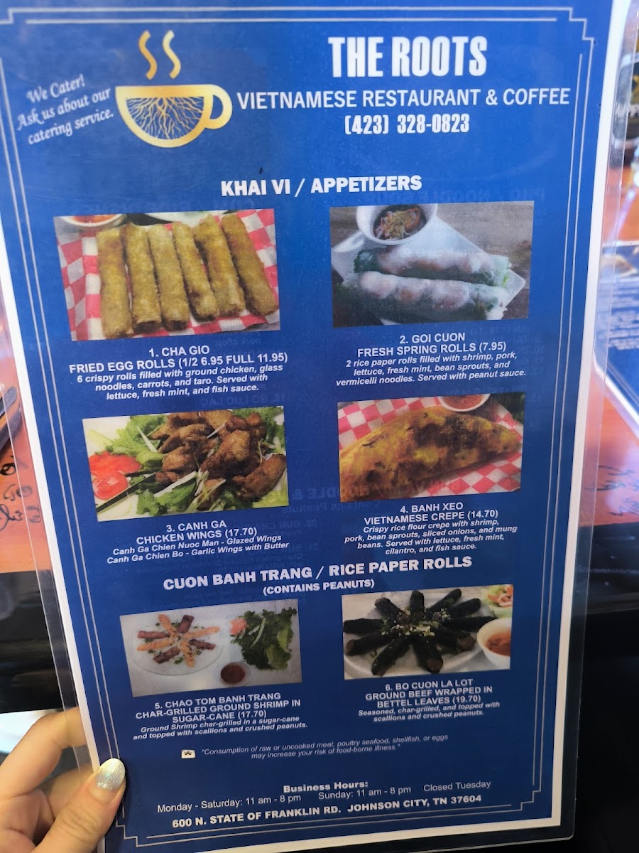 Menu The Roots Vietnamese Restaurant-5